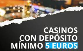 Casino con deposito minimo di 5 euro Giocare senza esagerare