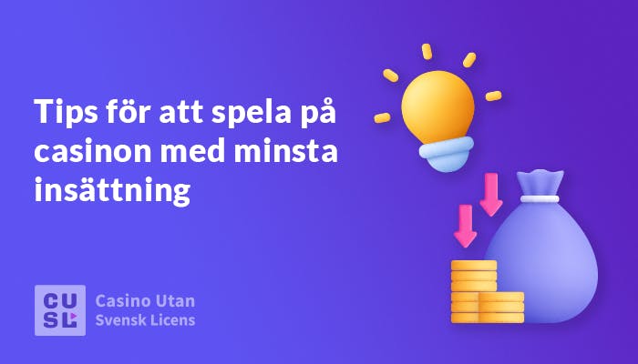 Utländska casinon med låg insättning – Spela smart och spara pengar